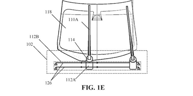 Tesla has filed a patent for a wiper design that uses linear actuators to move the blades.
