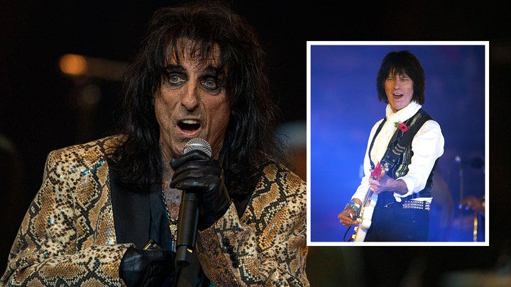 Alice Cooper talks passing of Jeff Beck: 'My favorite guitar player of all time'