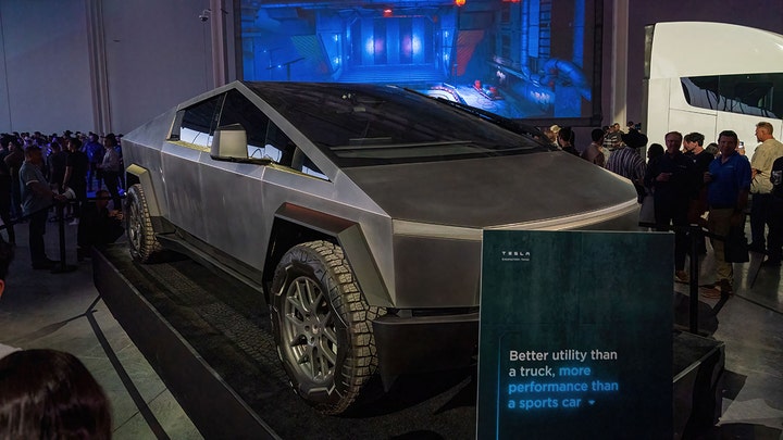 Funky features on Tesla's Cybertruck