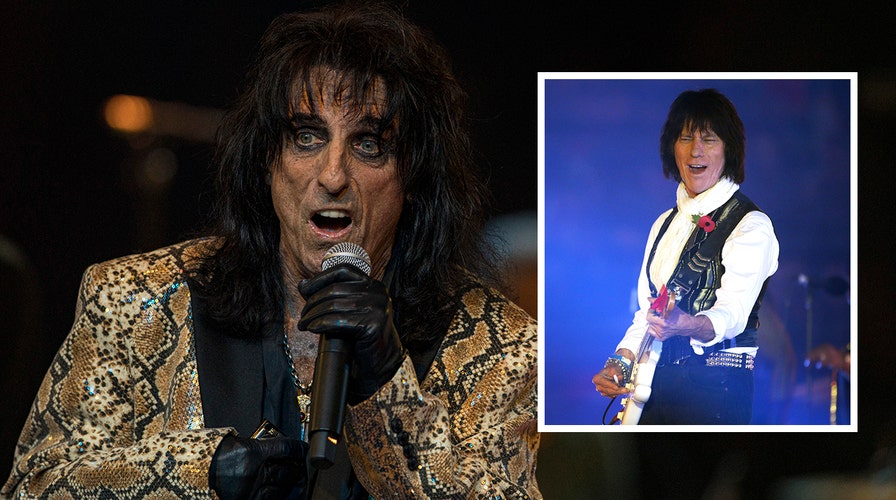 Alice Cooper talks passing of Jeff Beck: 'My favorite guitar player of all time'