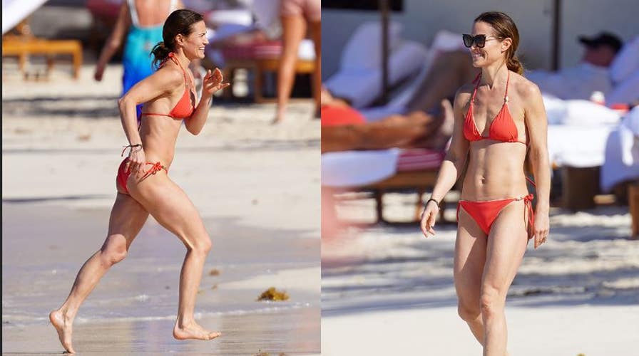 Kate Middleton s sister Pippa rocks red bikini on Caribbean