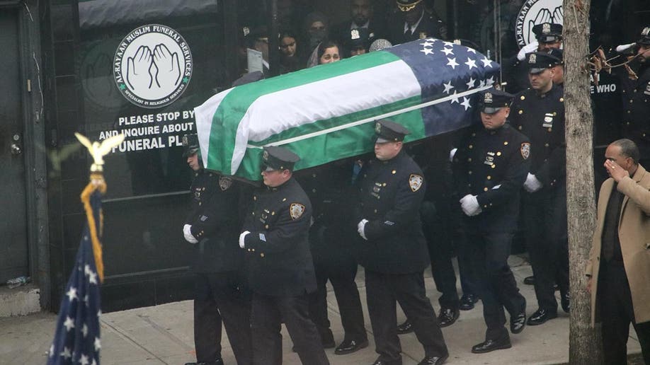 NYPD officer's funeral