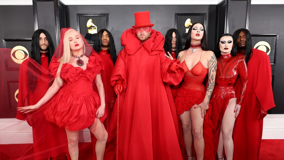 Sam Smith Grammys red outfits