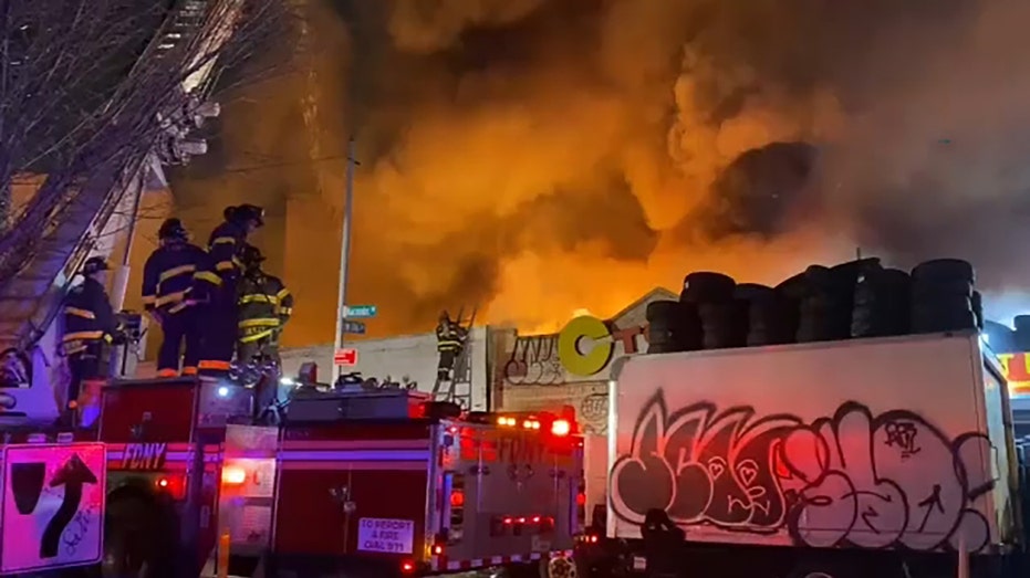 New York City: More than 200 firefighters battle raging 5-alarm fire, at least four injured