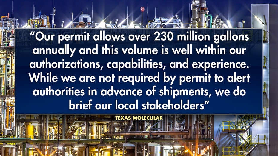 Texas Molecular statement