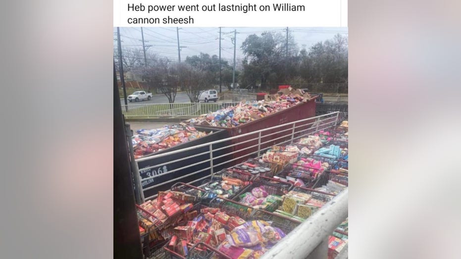 Chaos in Austin amid energy outages as residents seen dumpster diving at H-E-B grocery retailer