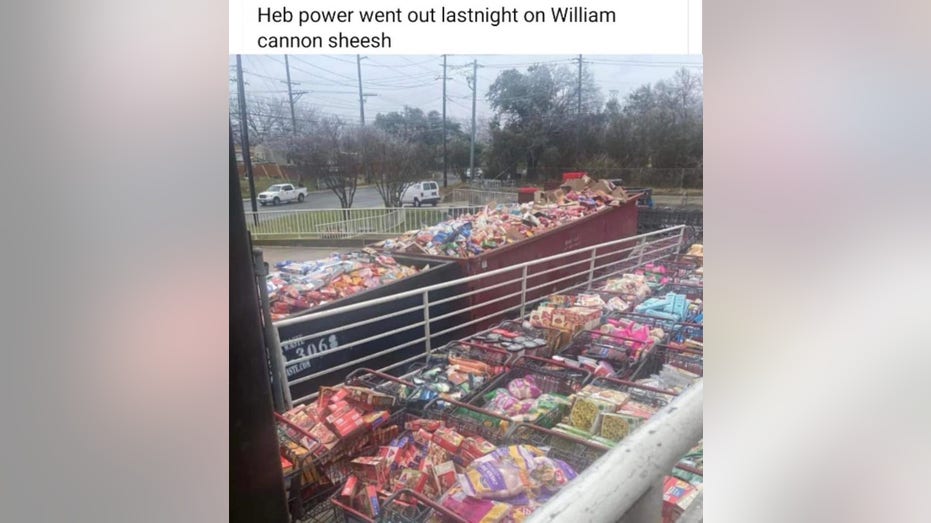 Chaos in Austin amid energy outages as residents seen dumpster diving at H-E-B grocery retailer Chaos in Austin amid energy outages as residents seen dumpster diving at H-E-B grocery retailer