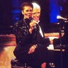 Burt Bacharach performing with Dionne Warwick in Vegas