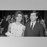 Patrick Curtis and Raquel Welch at award show in 1967