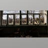 This photograph taken on December 20, 2022, shows destruction at a school in the village of Bohorodychne, eastern Ukraine. - Bohorodychne is a village in Donetsk region that came under heavy attack by Russian forces in June 2022, during the Russian invasion of Ukraine. On August 17, 2022 the Russian forces captured the village. The Armed Forces of Ukraine announced on September 12, 2022 that they took back the control over the village. A few residents came back to restore their destroyed houses and live in the village.?