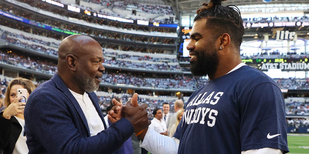 FOX Sports: NFL on X: Zeke posted the @dallascowboys throwback