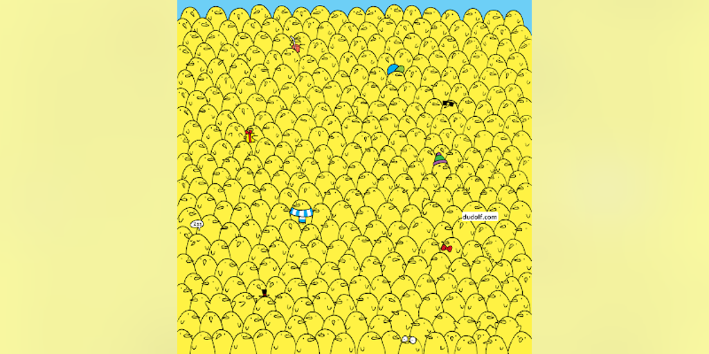 Brain teaser: Can you find 5 lemons hidden in the chick flock? - Vimarsana News