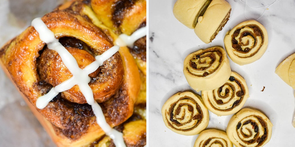 Hot cross bun cinnamon rolls for Easter 2023: Try the recipe - Vimarsana News