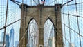 The Brooklyn Bridge opened on May 24, 1883, connecting the cities of Brooklyn and New York (Manhattan). It was the longest bridge in the world at the time and a beautiful monument to American ambition.