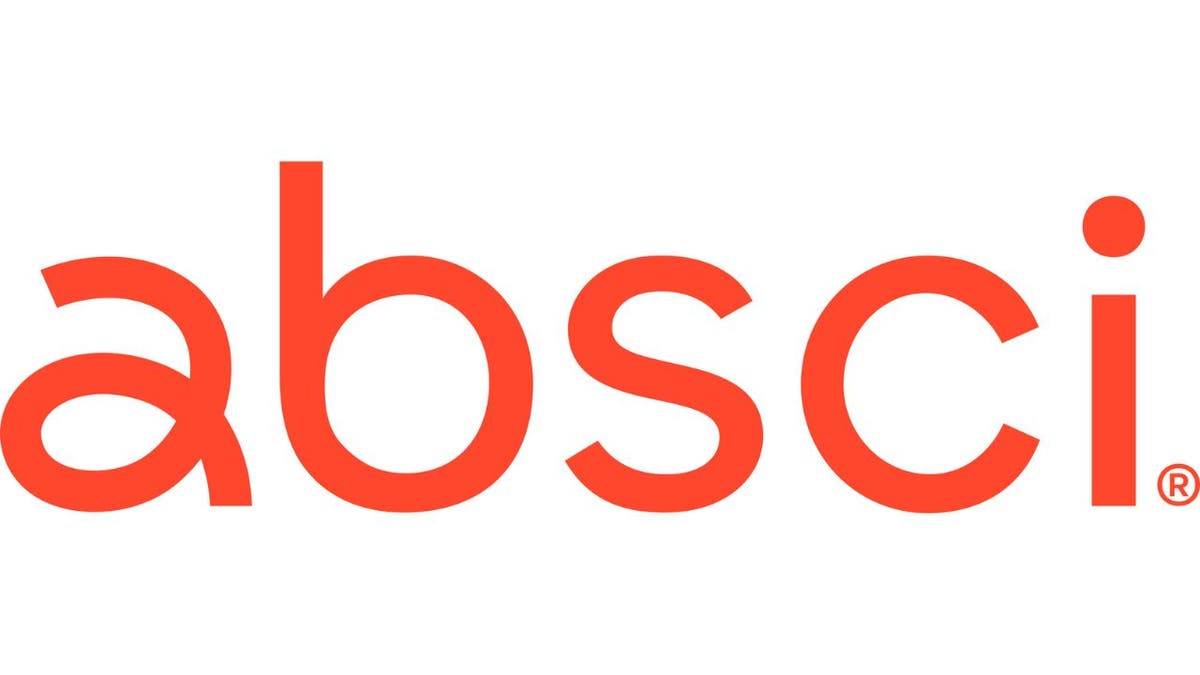 Absci logo in orange font and white background