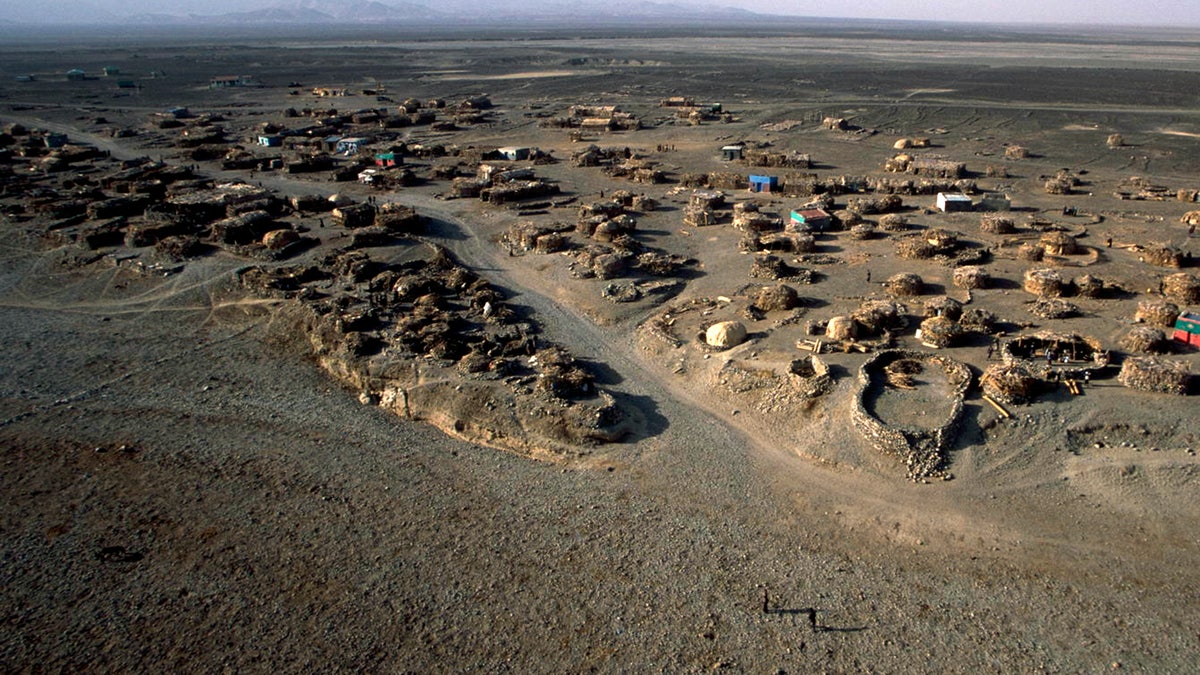 Ethiopia desert depression