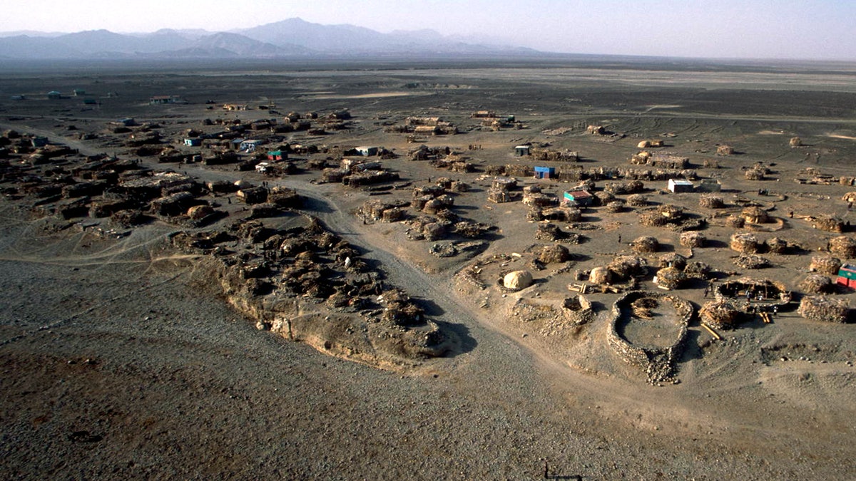 Ethiopia desert depression