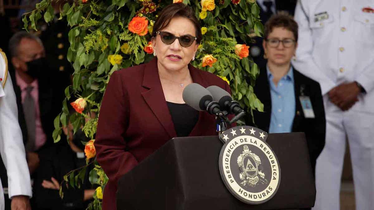 Honduras' President Xiomara Castro 