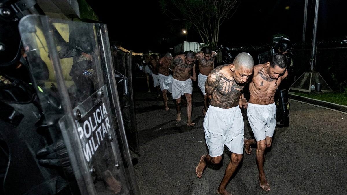Never return El Salvador locks up gang-bangers in new mega-prison with promise of no release Fox News image pic