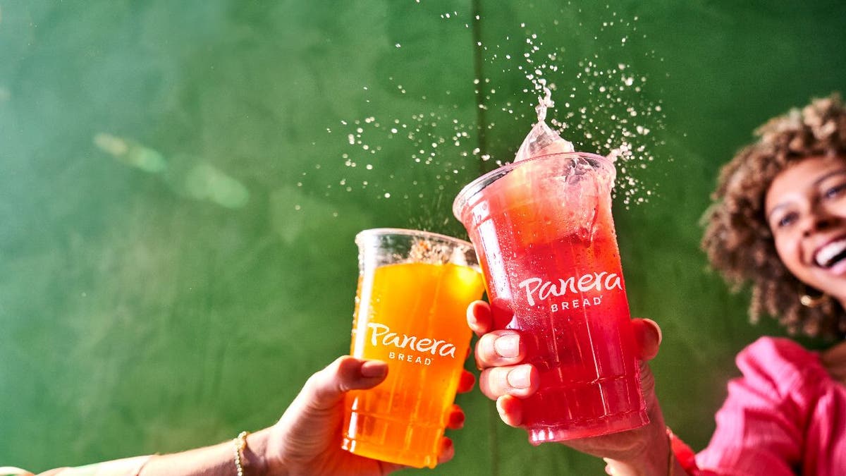 Panera Charged Lemonades - Mango Yuzu Citrus and Strawberry Lemon Mint