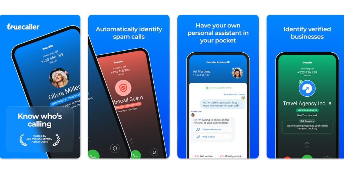 Truecaller mobile app