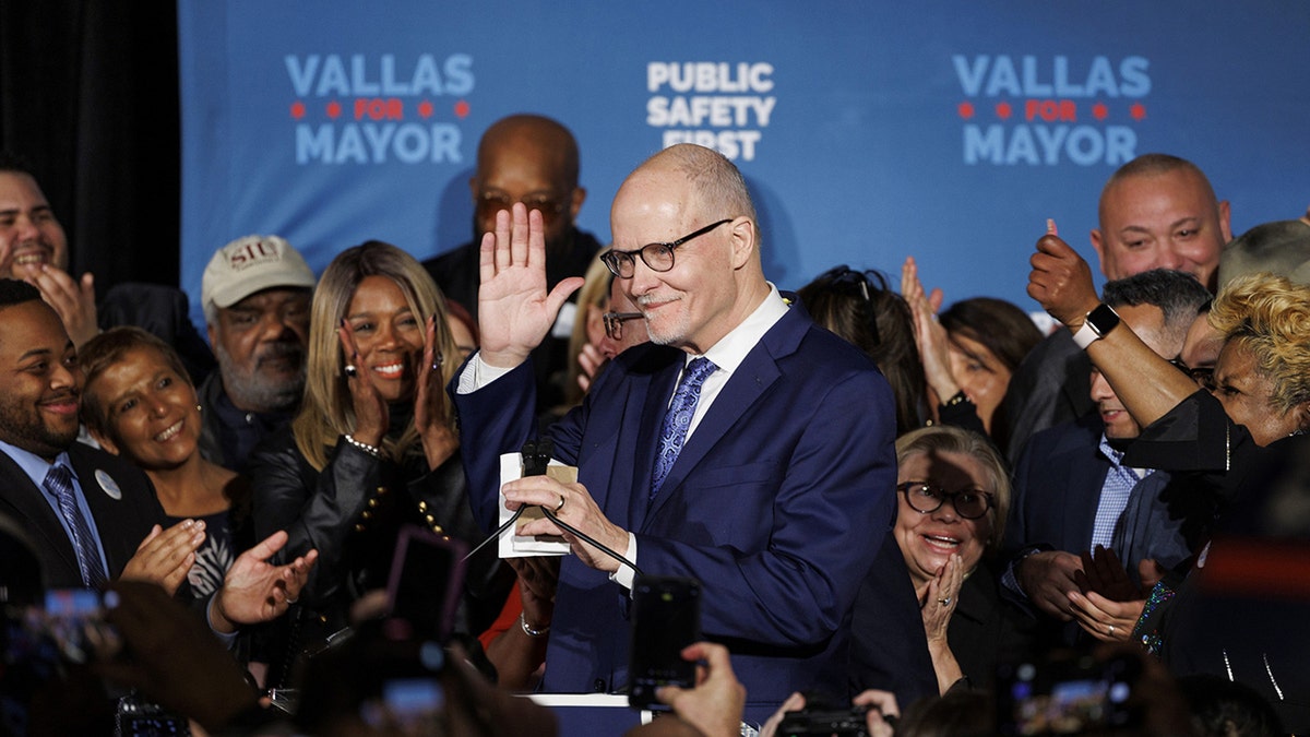 Paul Vallas on election night