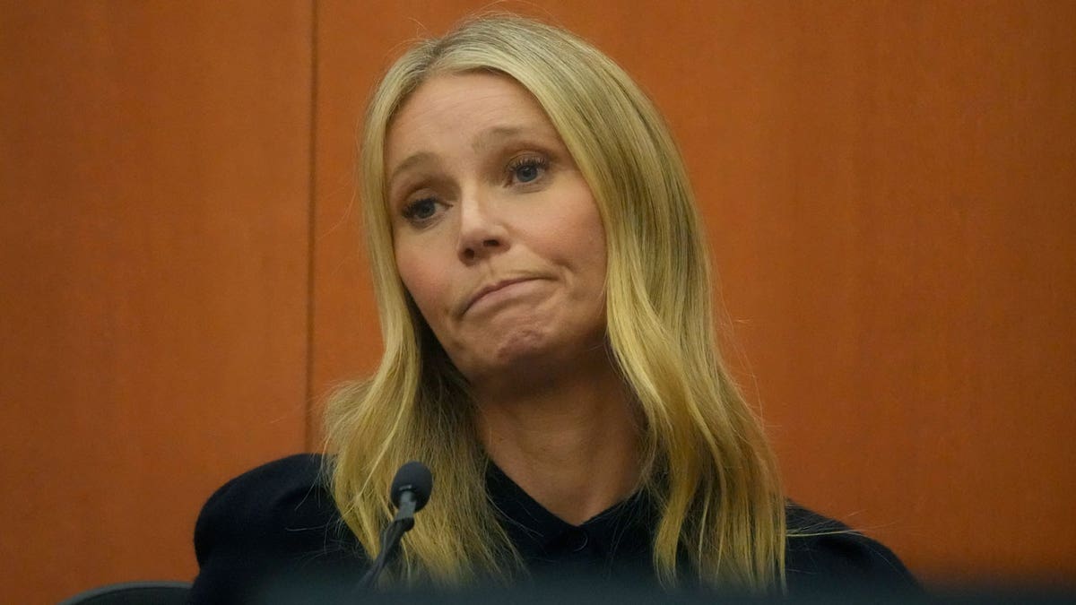 Gwyneth Paltrow on the stand