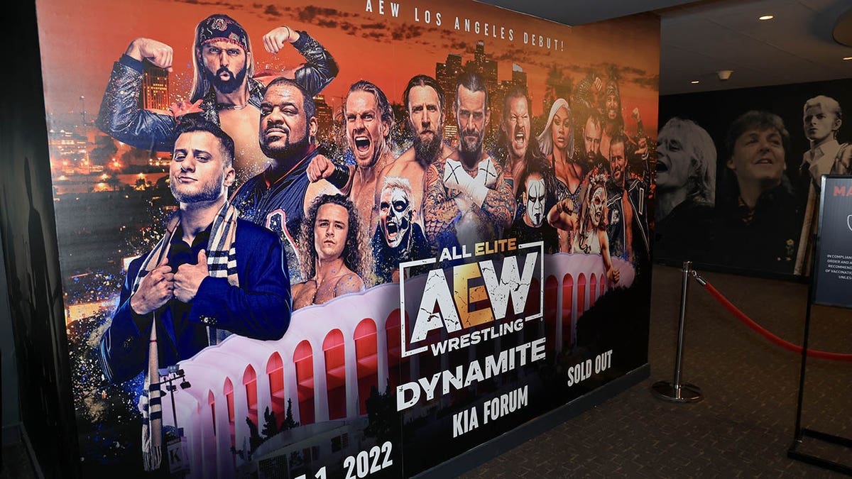 An AEW promo