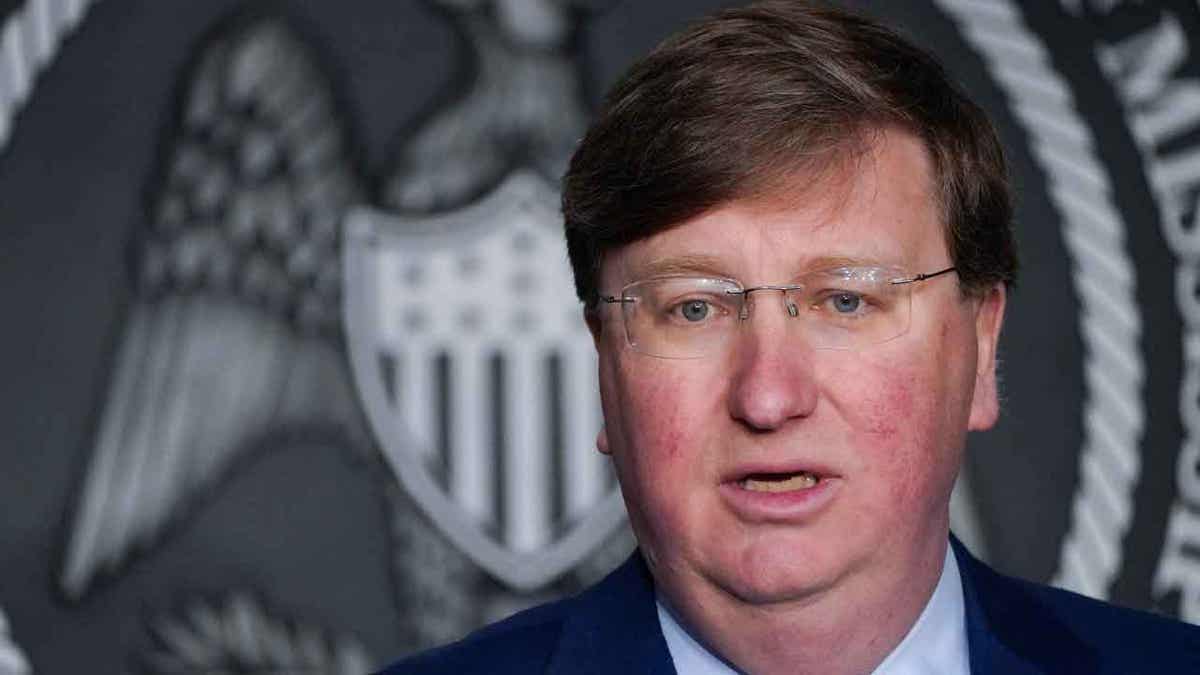 Mississippi Republican Gov. Tate Reeves 