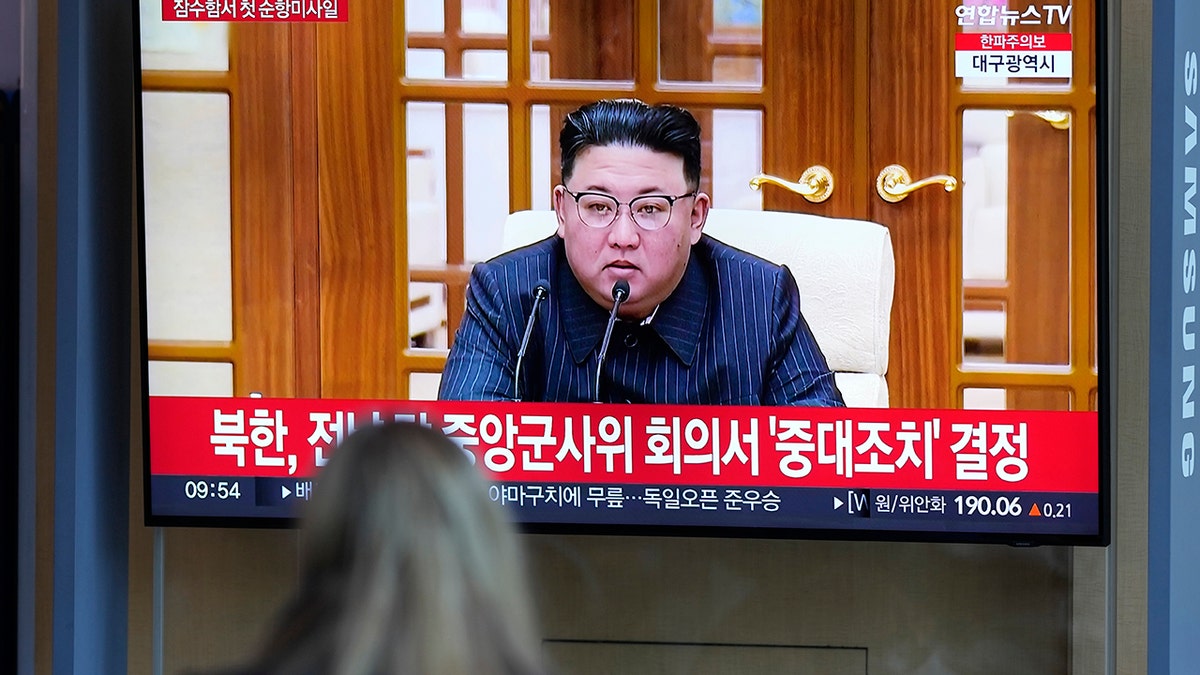 Kim Jong-Un on tv