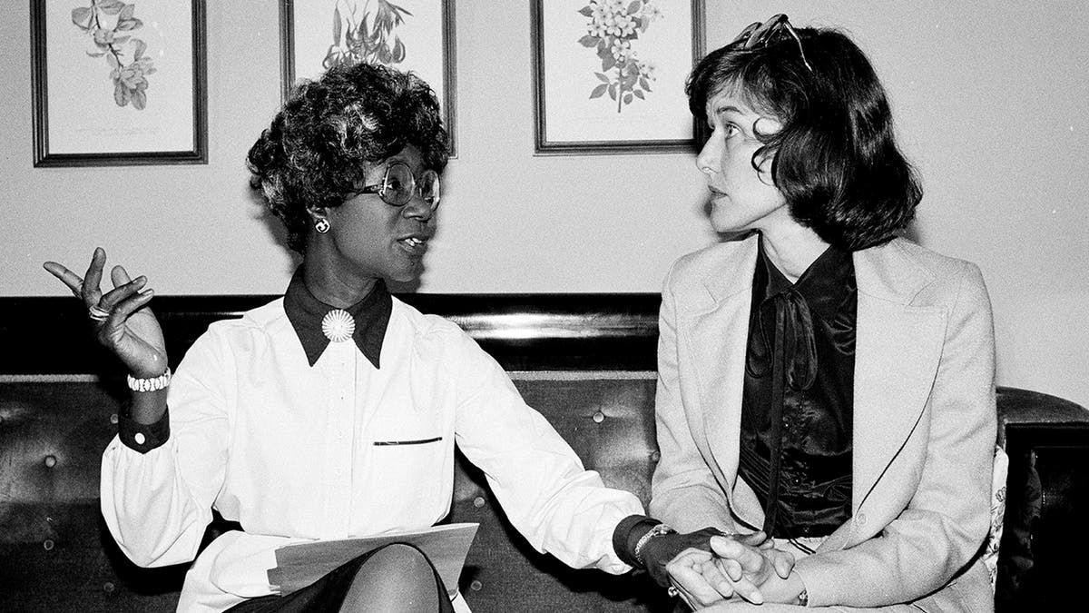 Schroeder and Shirley Chisholm