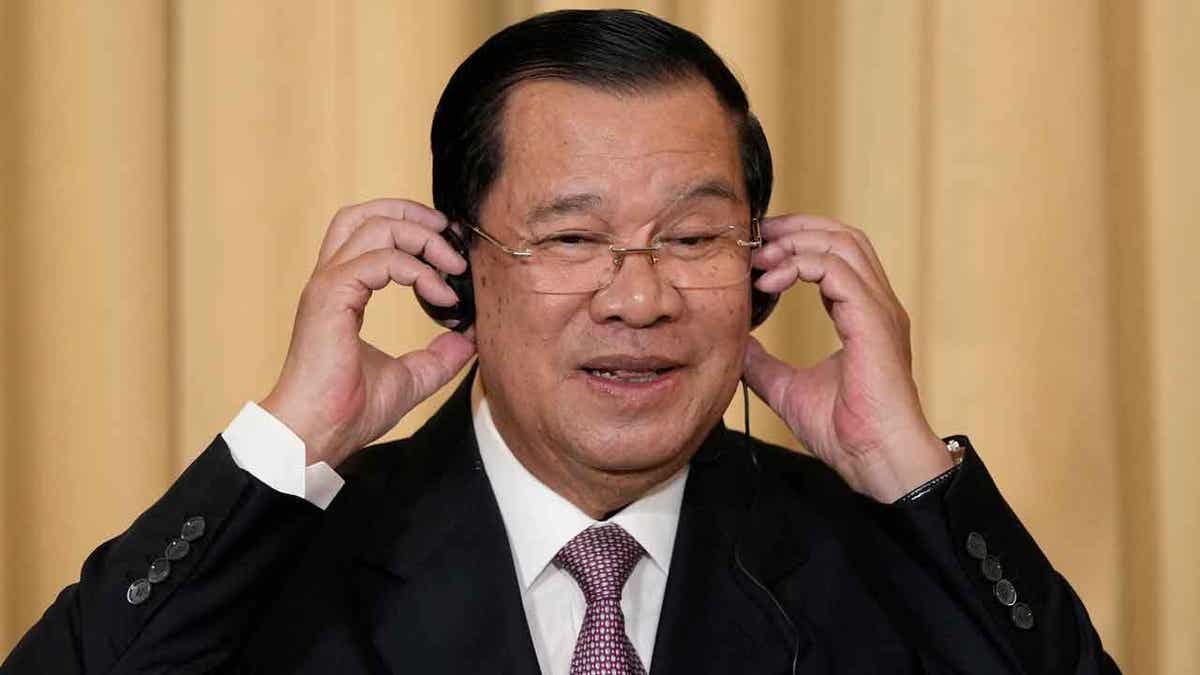 Cambodia's Prime Minister Hun Sen