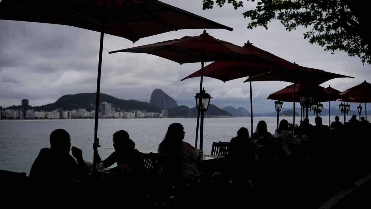 People have brunch at the Copacabana