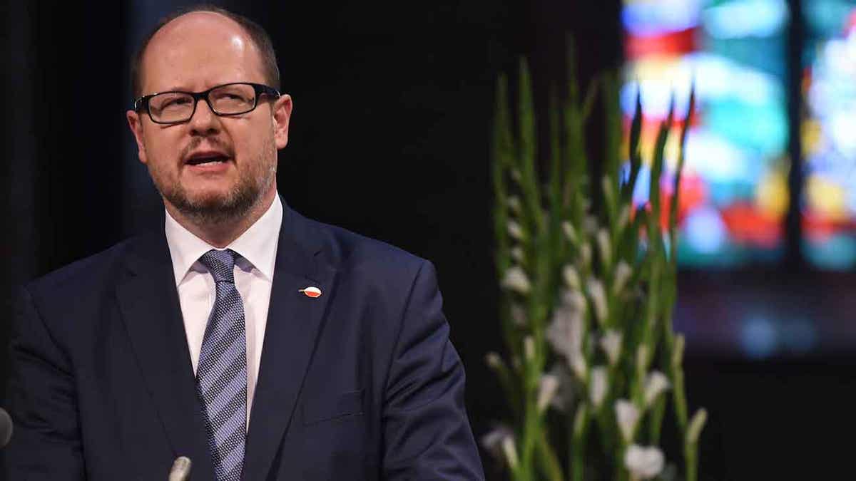 Gdansk mayor Pawel Adamowicz