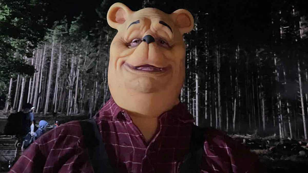 Personagem do filme de terror do Ursinho Pooh
