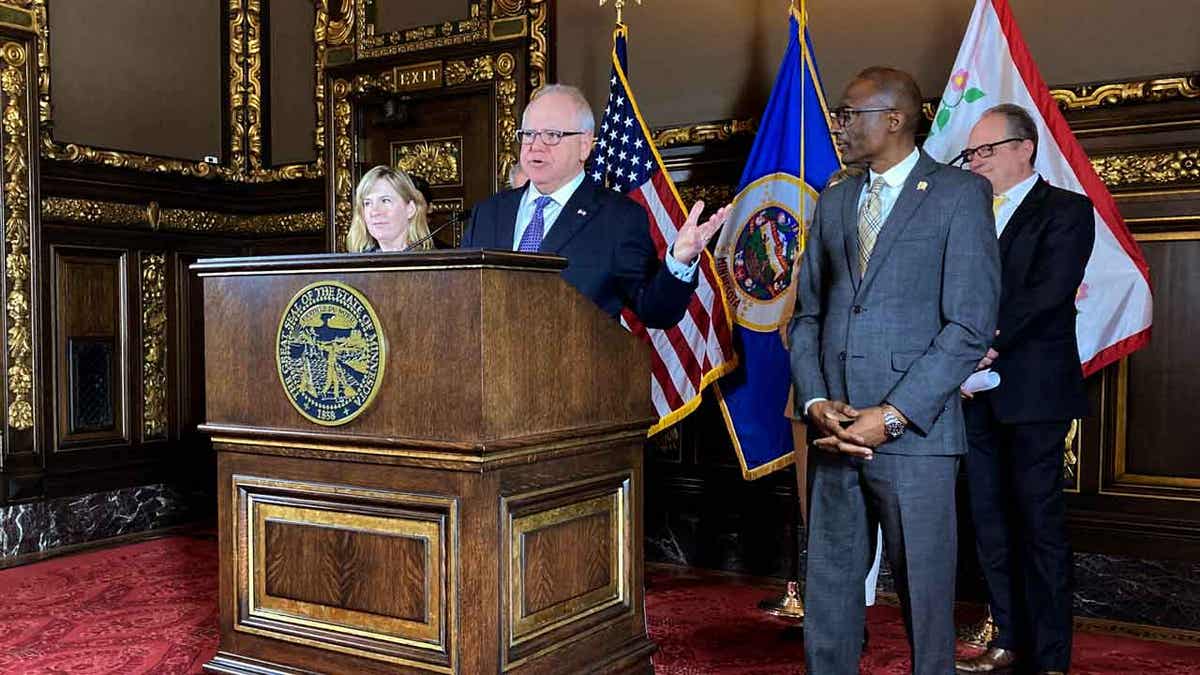 Democratic Minnesota Gov. Tim Walz
