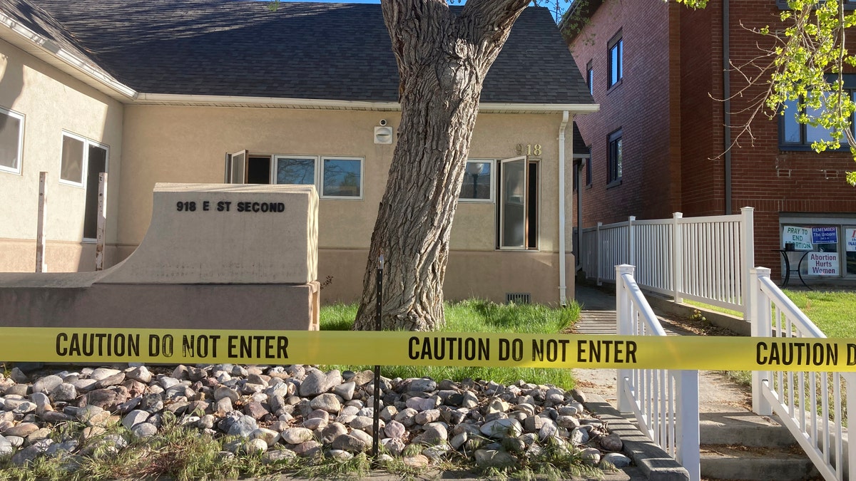 Damaged Wyoming abortion clinic