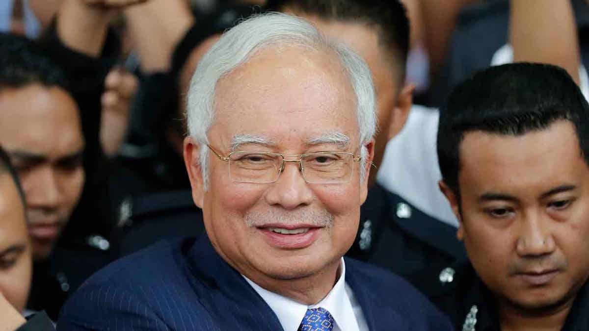  Former Malaysian Prime Minister Najib Razak 