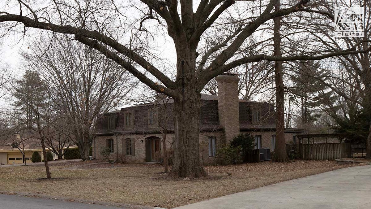 An exterior shot of Rebecca Bliefnick's two-story home.