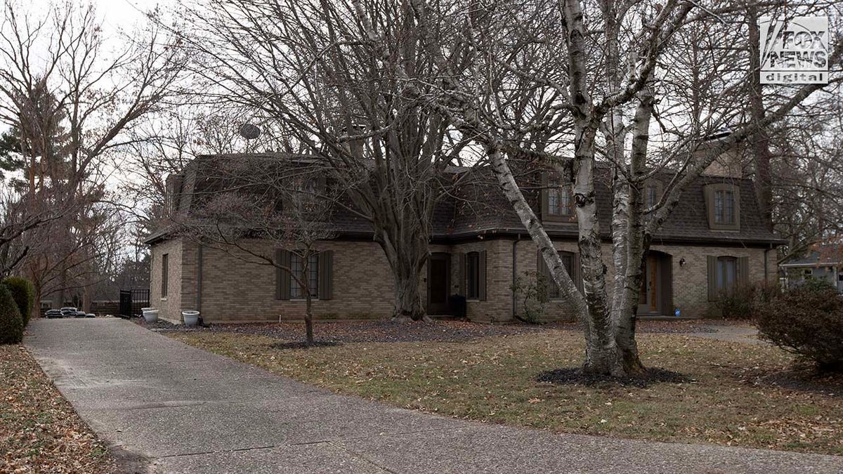 An exterior shot of Rebecca Bliefnick's two-story home.