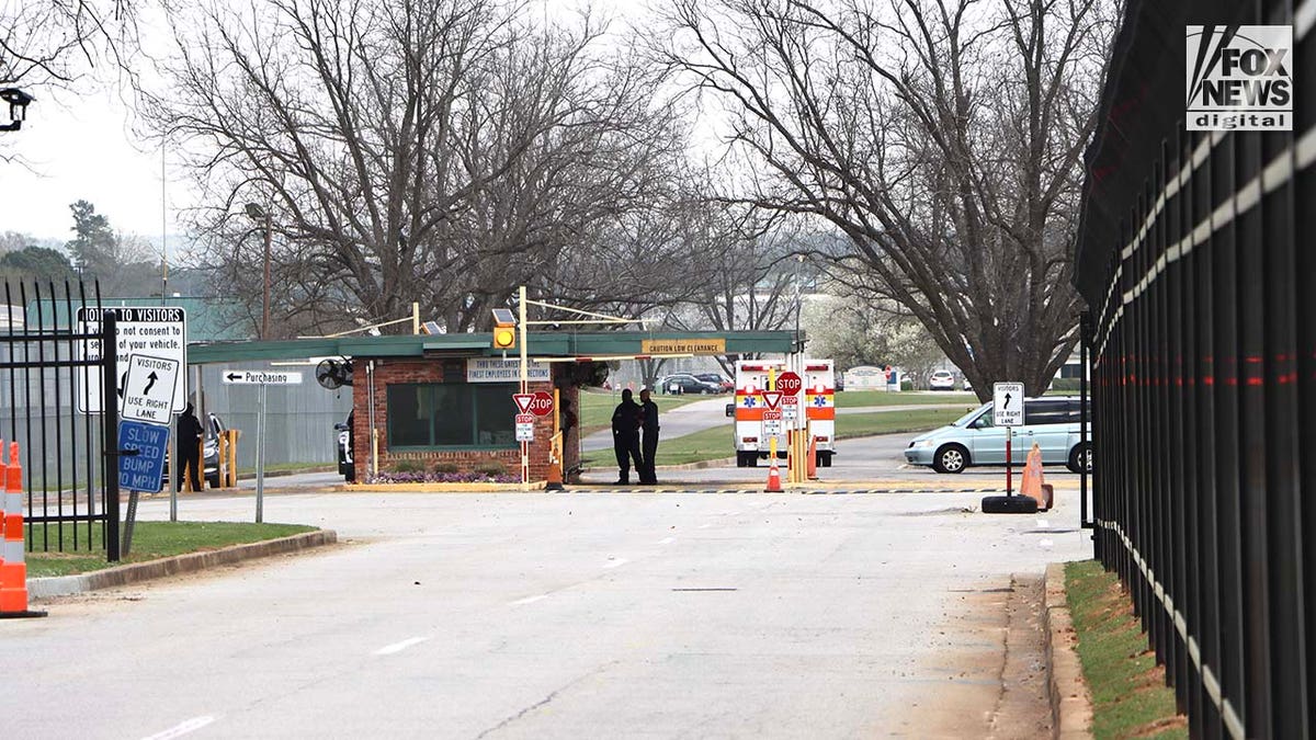 Exterior view of the South Carolina Department of Corrections Administration Checkpoint