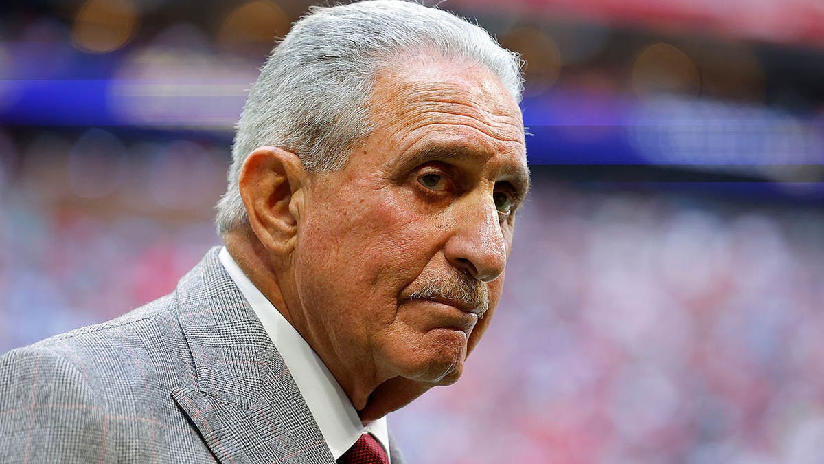 Arthur Blank as Falcons take on Chargers