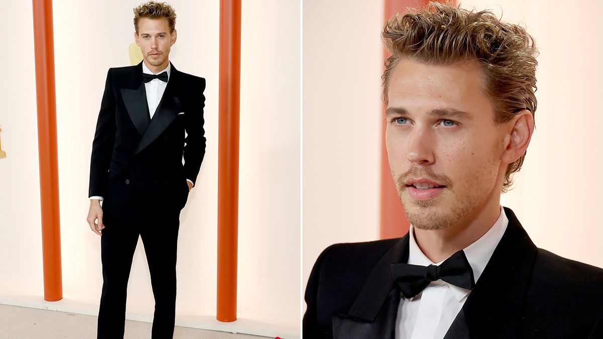 Austin Butler looking sharp at the Oscars