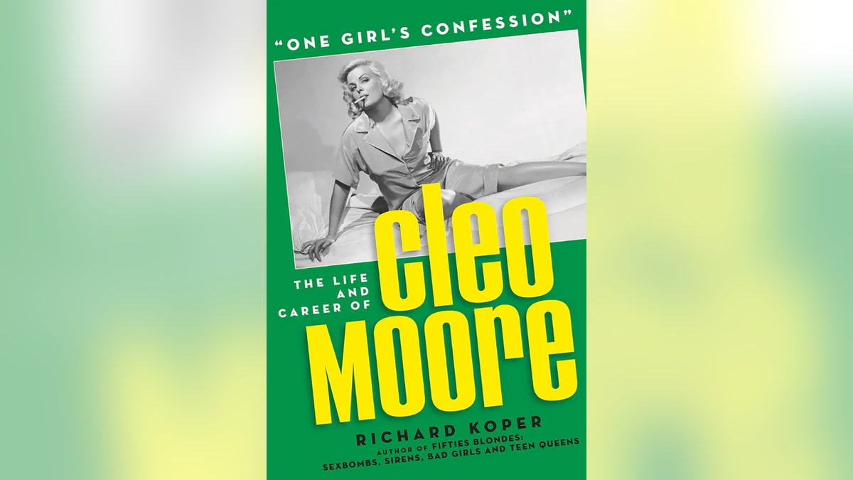 Book cover for Richard Koper's book on Cleo Moore