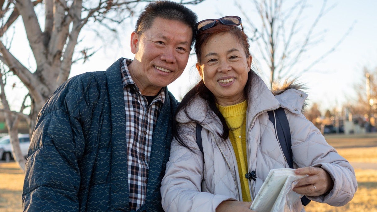 Portrait of Bob and Heidi Fu