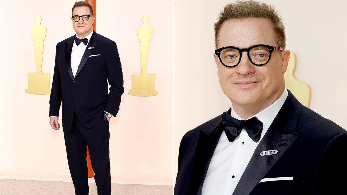 Brendan Fraser at the 2023 Academy Awards