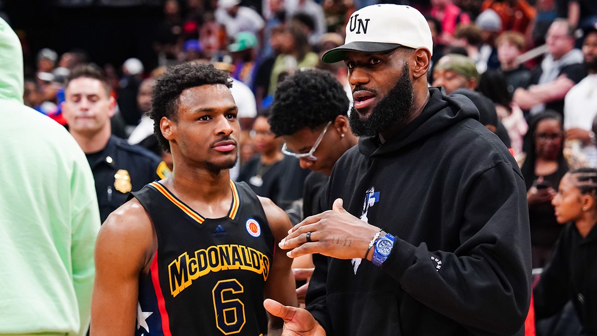 What Number is Bronny James?: Lakers and LeBron James are Source of  Inspiration for 6'3 Guard at McDonald's All-American Game - The SportsRush