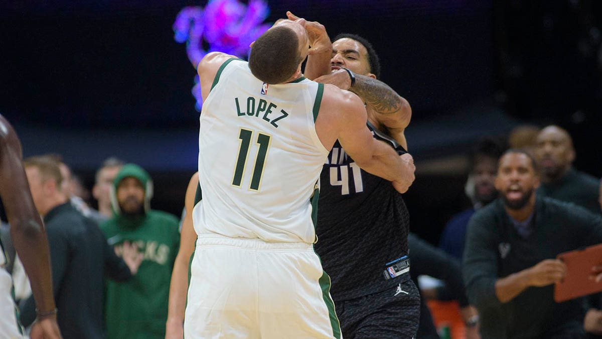 Brook Lopez and Trey Lyles push