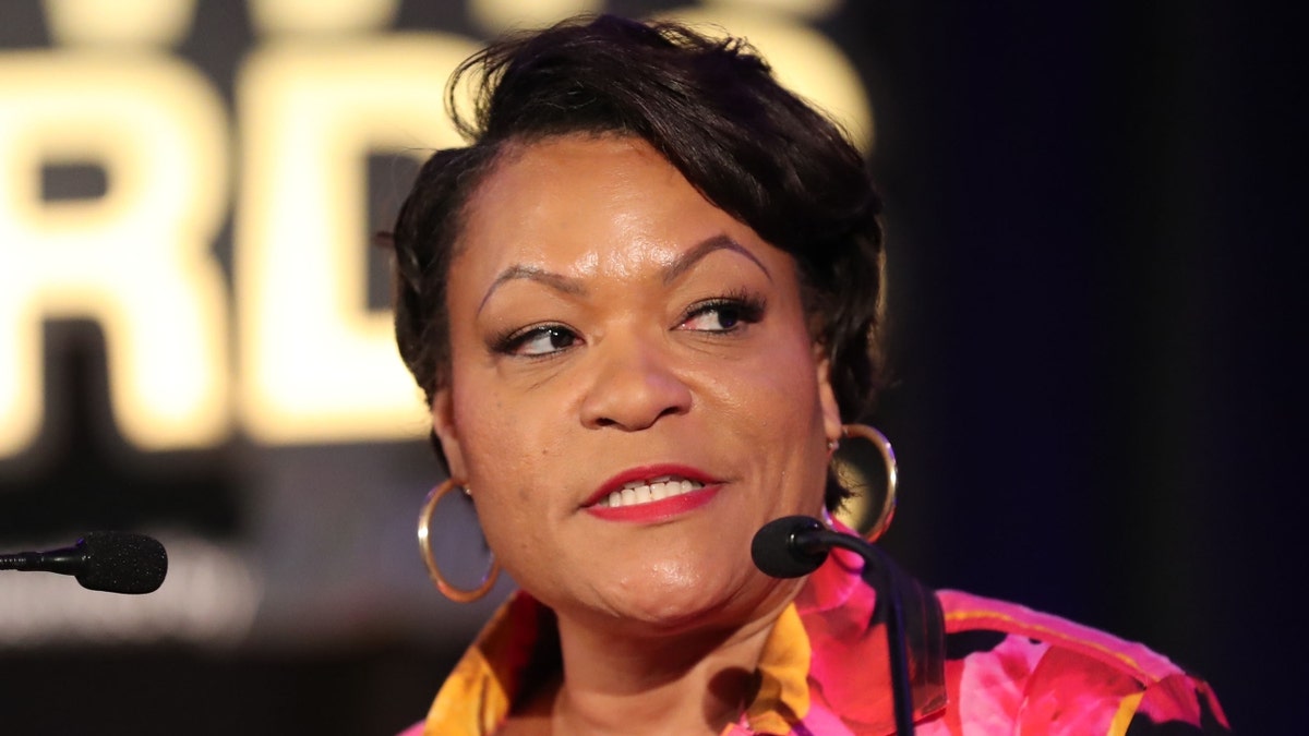 New Orleans Mayor LaToya Cantrell speaks