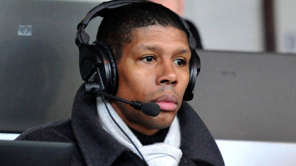 Carlton Palmer as an announcer